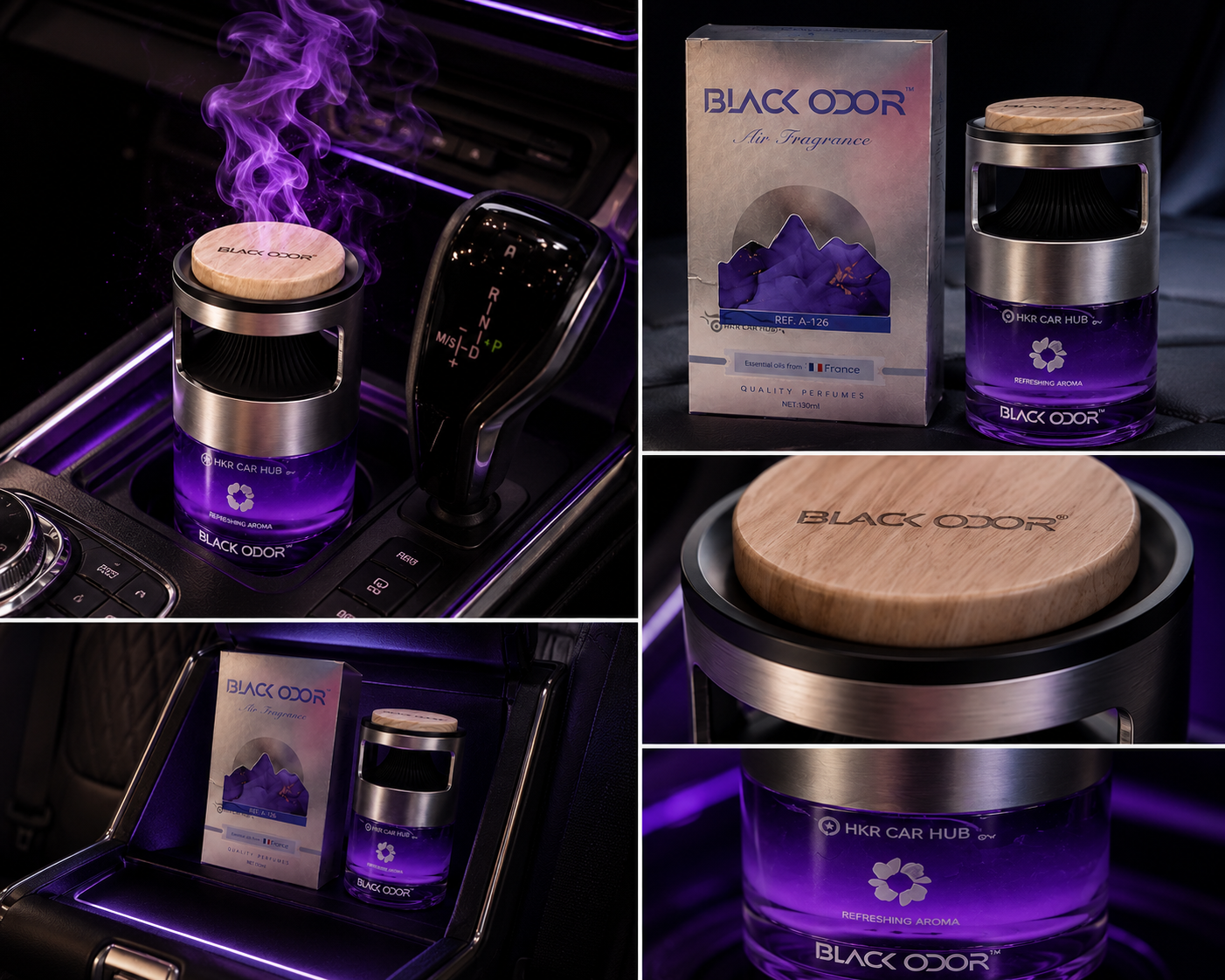 BLACK ODOR BO-40™ – A Signature Cologne for Your Car