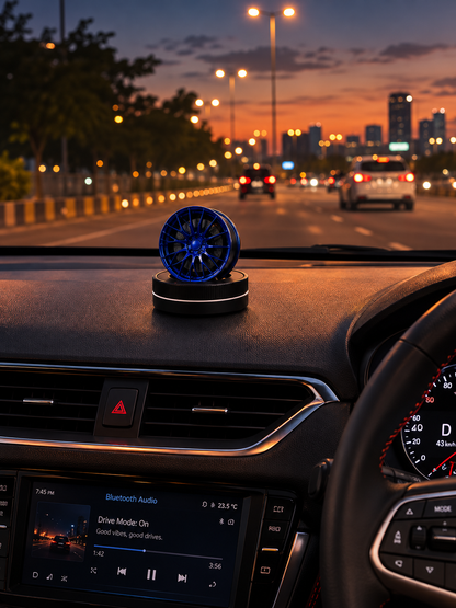 Rotating Wheel Dashboard Perfume – Built for Those Who Love Cars
