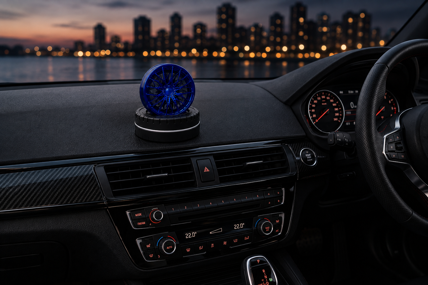 Rotating Wheel Dashboard Perfume – Built for Those Who Love Cars