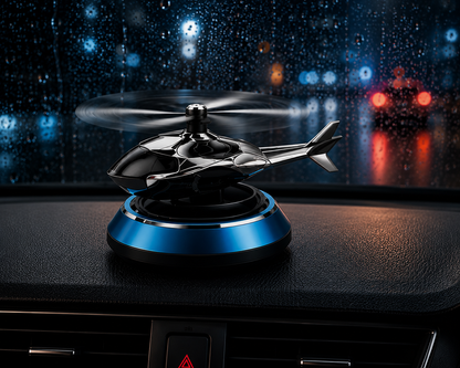 Solar Helicopter Dashboard Perfume – Luxury That Takes Flight